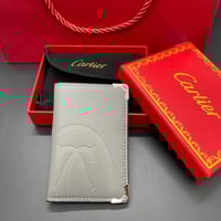 محفظة كارتير بطايق رمادي