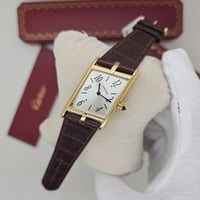 ساعة كارتير تانك آسيميتريك الحصرية