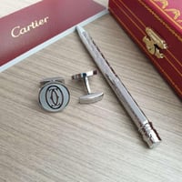 طقم كارتير قلم مع كبك مزخرف