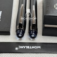 قلم مون بلان ستار ووكر اسود مطفي