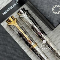 قلم مونت بلانك مزخرف غطاء