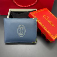محفظة كارتير كبير باللون الأزرق