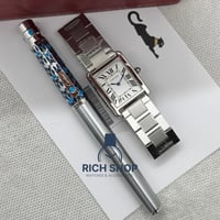 طقم ساعة كارتير تانك سولو وقلم تيفاني الاكثر مبيعا...