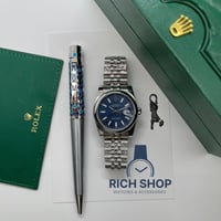 طقم ساعة رولكس مع قلم كارتير