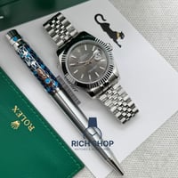 طقم ساعة رولكس مع قلم كارتير