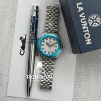 طقم ساعة سبشل ون مع قلم كارتير تيفاني