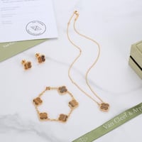 طقم فان كليف سلسال و اسوارة و حلق