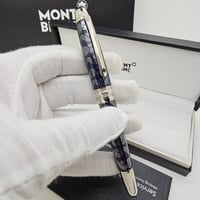 قلم مونت بلانك الموج الأزرق