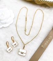 طقم سِلين سلسال + حلق