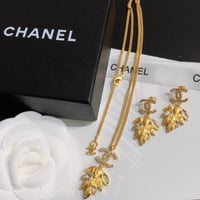 طقم شانيل سلسال + حلق