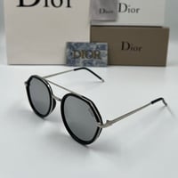 نظارة ديور فضي كامل