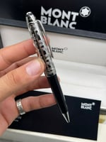 قلم مونت بلانك الموج الأزرق