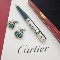 طقم كارتير قلم مع كبك