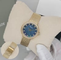 ساعة ديور نسائي فصوص