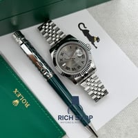 طقم ساعة رولكس مع قلم كارتير