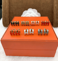 طقم هيرمز الأكثر شهرة سلسال مع حلق