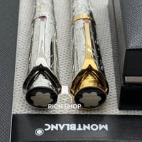 قلم مونت بلانك مزخرف غطاء