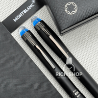 قلم مون بلان ستار ووكر اسود مطفي