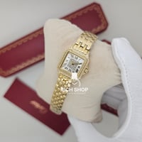 ساعة كارتير بانثر مرصعة بزركون خارجي وداخلي