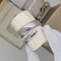 ساعة بولغاري ثعبان فضي