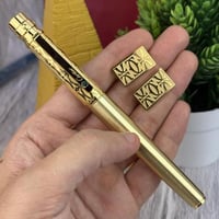 طقم كارتير قلم سانتوس غطاء مع كبك