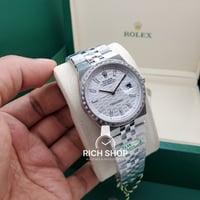 ساعة رولكس لاند دويلر إطار مرصع