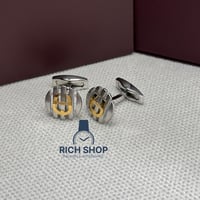 كبك اقنر فضي حرف ذهبي