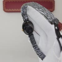 ساعة توري بورش بيضاوي اسود