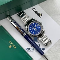 طقم ساعة رولكس مع قلم كارتير