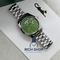 ساعة رجالية شبيهة رولكس ارقام عربي