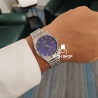 ساعة كاسيو مدور كحلي