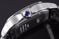 ساعة كارتير سانتوس ماستر فضي ميناء أبيض