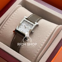 ساعة هيرمز النسائية حجم وسط