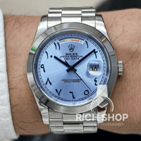 ساعة رولكس اوتوماتيك أرقام عربي