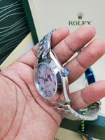 ساعة رولكس اوتوماتيك أرقام عربي