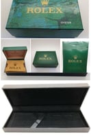 طقم ساعة رولكس نحاسي مع قلم كارتير جامبو مخطط براغ...