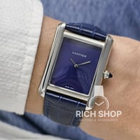 ساعة كارتير تانك موست كحلي