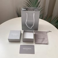 اسوارة ميسيكا فضي خيط اسود