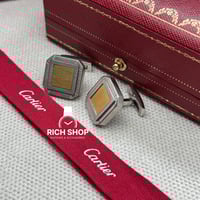 كبك كارتير فضي بذهبي