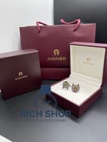 كبك اقنر فضي حرف ذهبي