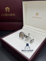 كبك اقنر فضي حرف ذهبي