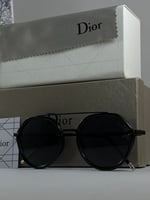 نظارة ديور اسود كامل