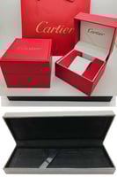 طقم ساعة كارتير تانك و قلم كارتير سانتوس نحيف