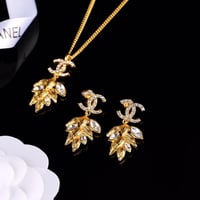 طقم شانيل سلسال + حلق