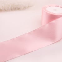 شريطه ستان عرض 2 أنش لون وردي فاتح