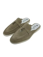 حذاء لوروبيان شامواه طبي رجالي لون بيج غامق