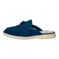 حذاء لوروبيان شامواه طبي نسائي لون تركواز