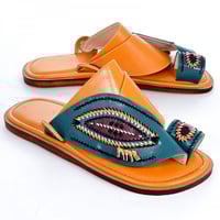 حذاء شرقي مطرز فاخر رجالي