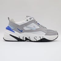 Nike m2k Tekno Wolf Grey Racer Blue Pure Platinum
