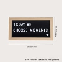 لوحة مع حروف